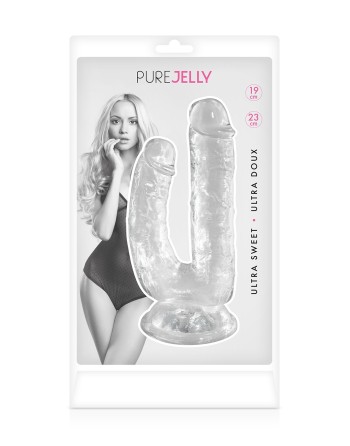 Double gode ventouse transparent - CC570138013000