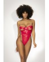 Body en vinyle rouge scintillant - MAL2742RED