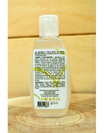 Lubrifiant à base d'eau 100% naturel Mangue Douce 90 ml - SEZ079