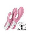 Vibromasseur Rabbit gonflant rose Air Pump Bunny 2 USB Satisfyer - CC597820