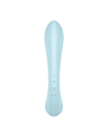 2 en 1 Rabbit point G avec stimulateur de clitoris et Wand Bleu USB Triple Oh Satisfyer - CC597813