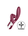 Vibromasseur rabbit point G rouge double stimulation clitoridienne Touch Me Satisfyer - CC597811SA