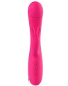 Vibromasseur triple stimulation très puissant rose USB - WS-NV062PNK