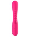 Vibromasseur triple stimulation très puissant rose USB - WS-NV062PNK