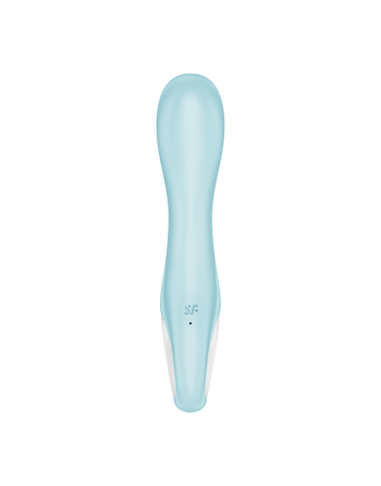 Vibromasseur gonflant connecté bleu USB Air Pump Vibrator 5 Satisfyer - CC597802