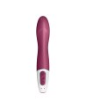 Vibromasseur chauffant connecté USB rouge Big Heat Satisfyer - CC597784