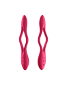 Sextoy flexible multifonction, vibromasseur, cockring, stimulateur de clitoris USB Elastic Joy Satisfyer - CC597800