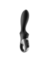 Vibromasseur noir USB, chauffant et connecté Heat Climax Satisfyer - CC597789