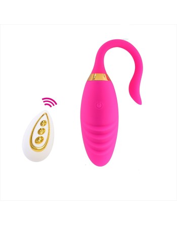 Œuf vibrant fushia télécommandé USB - TOD-061AFUS